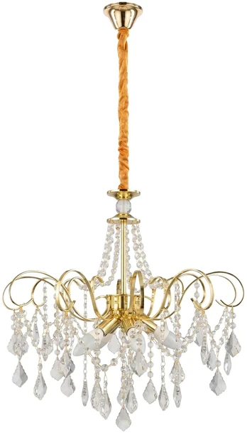 Toolight Krištolinis pakabinamas šviestuvas SWE081-CP 60cm GOLD