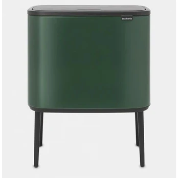 Šiukšlių dėžė Brabantia Bo Touch Bin 3x11L Pine Green