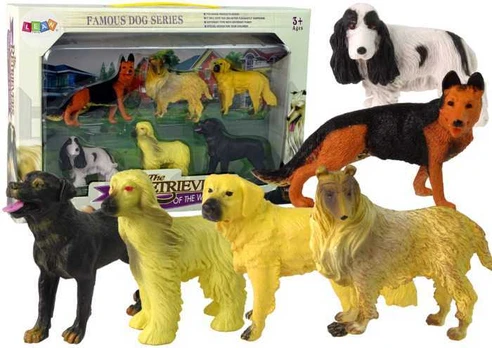Šešių figūrėlių rinkinys Šunys