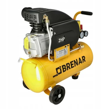 Kompresorius 24l, 8bar, 1.5kW, 198l/min Brenar