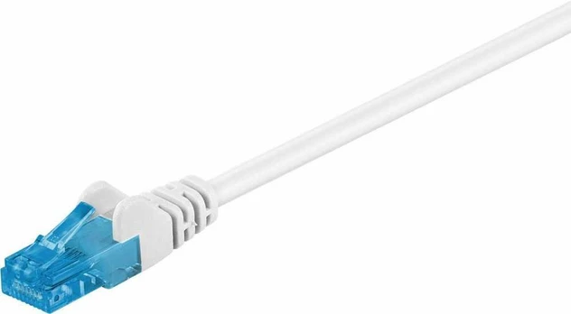 MicroConnect U/UTP CAT6A 1m Baltas LSZH