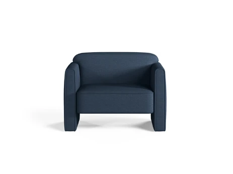Armchair, "Abby", 1 Seat, 90x80x69, Blue