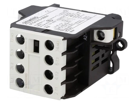 Contactor: 4-pole | NO x4 | 24VDC | 8.4A | DIN,on panel | 3TG10