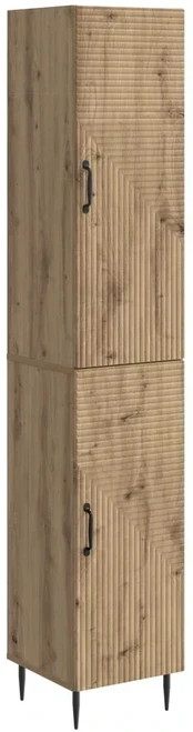 Spintelė 2 pcs Artisano ąžuolo 33 x 34,5 x 89,5 cm
