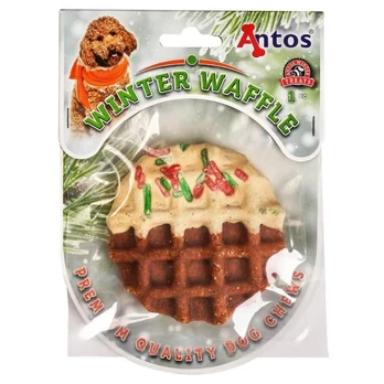 ANTOS Waffle kalėdinis vaflis šunims 63g