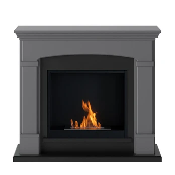 TAGU HELMI SOLID GREY FreeFlame pastatomas biožidinys su apdaila
