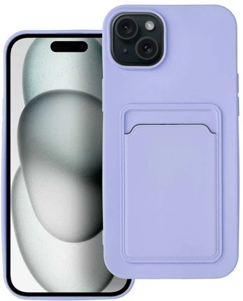 Dėklas Oem CARD Case for IPHONE 15 PLUS violet