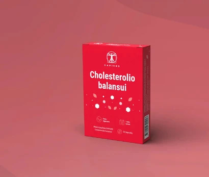 Sapiens Cholesterolio balansui