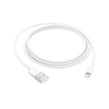 Apple USB - Lightning 1m. kabelis White