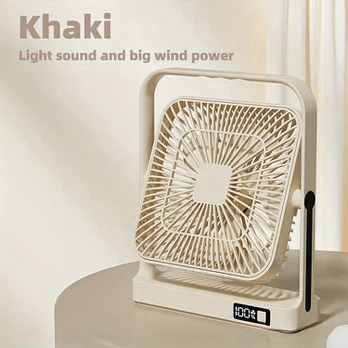 Stalo ventiliatorius USB, chaki