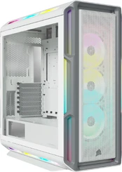 PC case 5000T TG RGB Mid Tower ATX white kaina