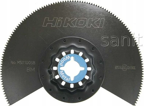 Pusapvalis pjūklelis Hikoki Starlock MSD100SB
