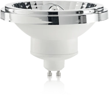 10W LED lemputė GU10, 3000K, chromo spalvos, 189031