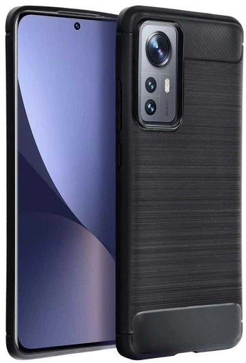 Dėklas Oem CARBON Case for REALME C67 juodas