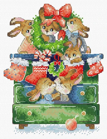 Cross stitch kit "Holiday preparations" SM-780