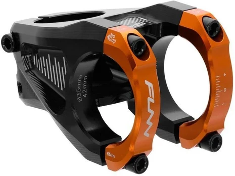 FUNN EQUALIZER ZERO 35 42mm oranžinis vairo kotas
