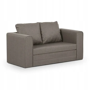 Sofa-lova 112x190 cm miegamoji dalis, ruda, modernus dizainas
