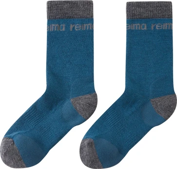 REIMA Saapas Dark Teal kojinės vaikams