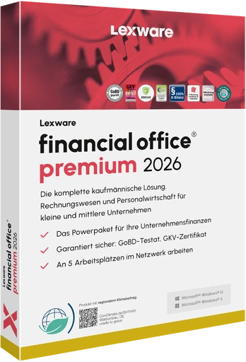 Lexware financial office premium 2026 Jahresversion (365-Tage)
