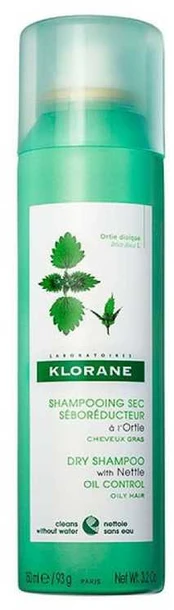 Klorane Sausas šampūnas Nettle, 150 ml