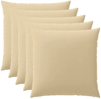 Pagalvėlės užvalkalas 6 pcs HEERLEN Smėlio 60 x 60 cm