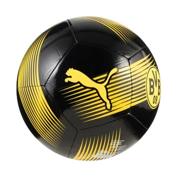 Puma futbolo kamuolys BVB Ess, juodas, 5 dydžio