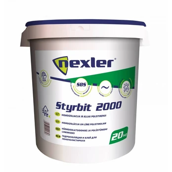 Bituminė mastika Nexler, 20 kg, juoda