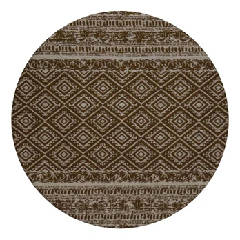 Kilimas vidaus Kayoom Sunny 110, rudas, 120 cm x 120 cm