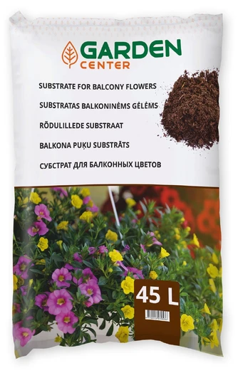 Substratas balkoninėms gėlėms Garden Center, 45 l