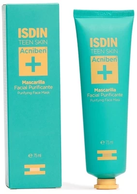 Veido kaukė Isdin Acniben, 75 ml, moterims