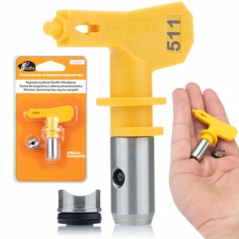 Dažymo antgalis Rosfix Ultra Spray 511 – Purškimo plotis 25 cm, Patvarus karbido šerdis