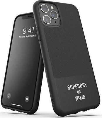 Dr Nona SuperDry Moulded Canvas iPhone 11 Pro Case Black/Black 41548