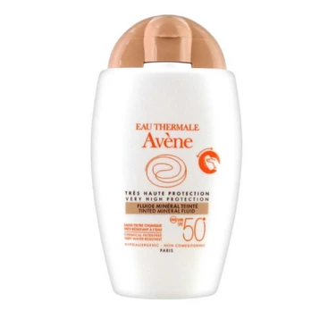 Avene Fluid Mineral Teinted SPF 50+ apsauga nuo saulės su spalva, 40 ml