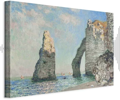 Paveikslas Claude Monet - Uolos Étretat