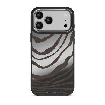 Ride Or Die - iPhone 17 Pro Max Case, Elite Mirror Dark (MagSafe) / Silver