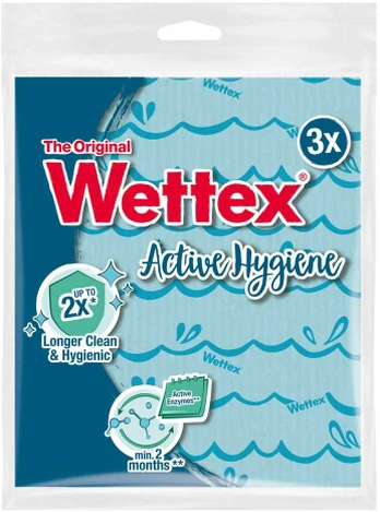 Wettex Active Hygiene Classic, 3 vnt.