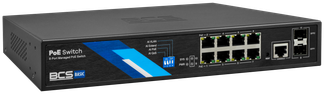 Šakotuvas Bcs Basic BCS-B-SP08G-2SFP-M