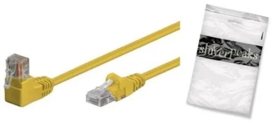 Shiverpeaks Patchkab cat6 S/FTP PIMF Winkel-gerade gelb 15m
