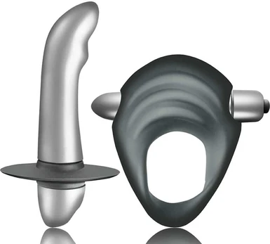 CLIMAXIMUM - ENTICE KIT COCK RING + PROSTATE VIBRATOR BEGINNERS