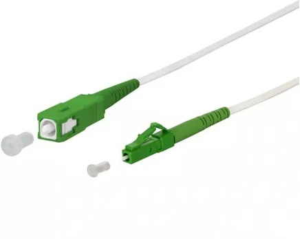 METZ CONNECT OpDAT jungties kabelis, SC-S APC/LC-S OS2, 1 m