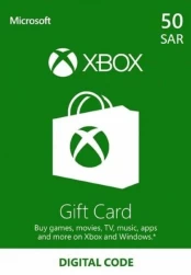 Live Gift Card 50 SAR Xbox kaina