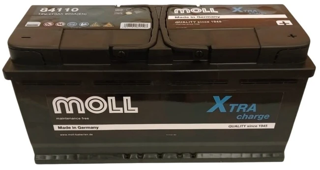 MOLL X-Tra Charge 110AH 900A akumuliatorius