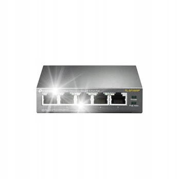 Switch Tp-link Tl-sf1005p 4 poe prievadai