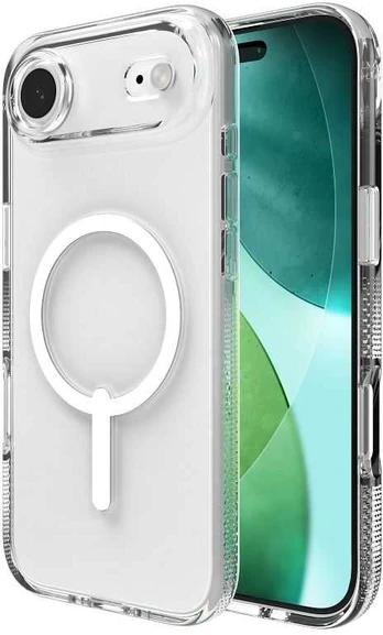 ZAGG case CRYSTAL PALACE SNAP compatible with MagSafe for IPHONE 17 Air clear