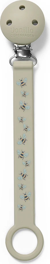 Vanilla Copenhagen - Pacifier Holder - Silicone - Honeybee (PACI5025)