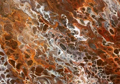 Fototapetas Artgeist Brown Craters, 400 cm x 280 cm kaina