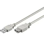 Kabelis USB Goobay USB-A - USB-A 0.6 m Baltas (68624)