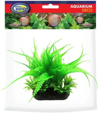 AQUA NOVA plastikinis augalas paparčiai 13cm