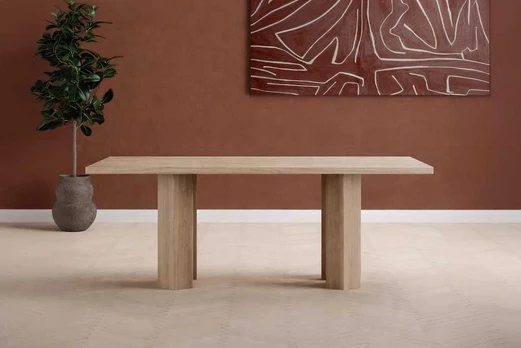 Venture Design Valgomojo stalas Lillehammer MDF 3D popierius gamta
