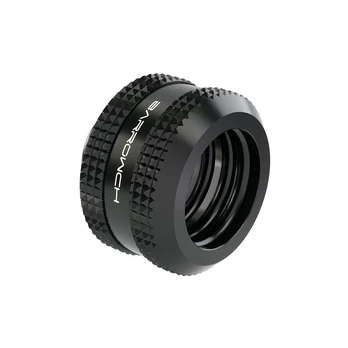 Barrow Barrow Hardtube Fitting 16mm, G1/4 jungtis - juodas